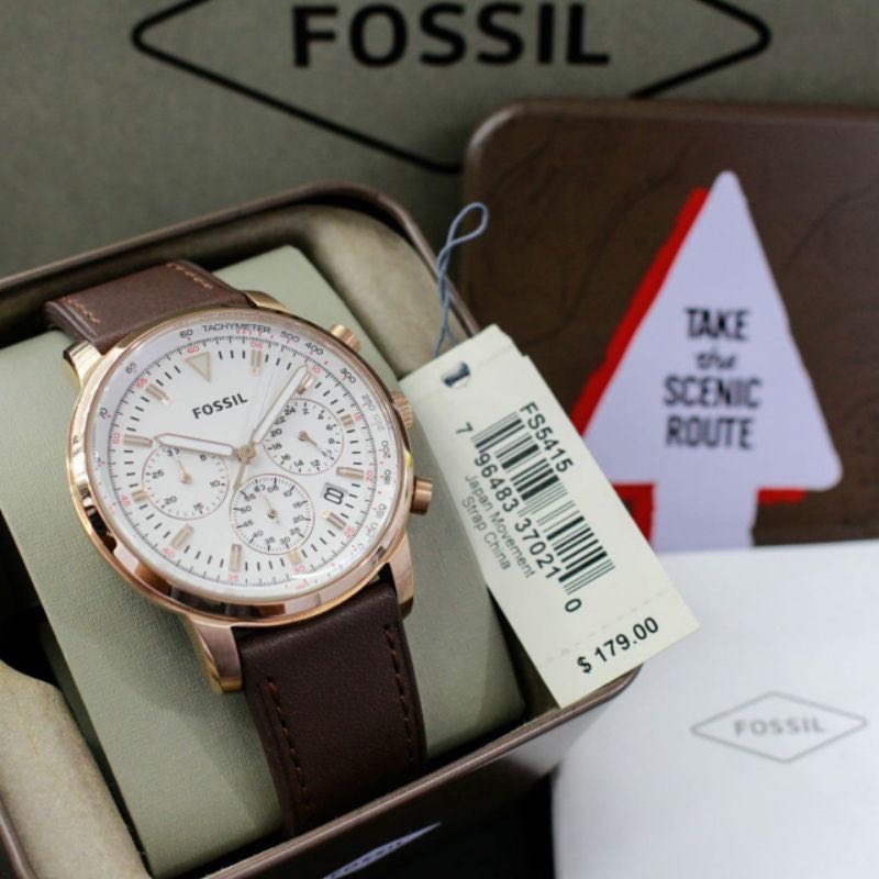 Fossil Watch FS5415, Fesyen Pria, Jam 