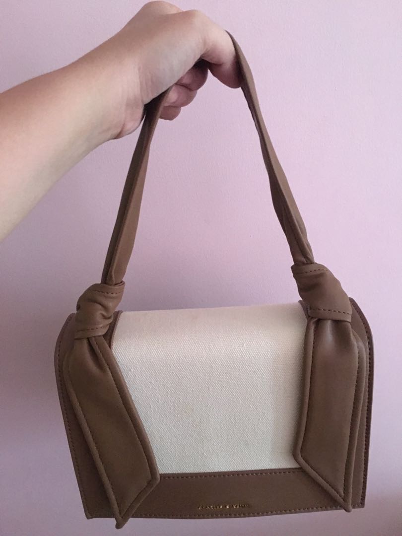 Original CHARLES KEITH KNOTTED STRAP BAG Luxury Bags