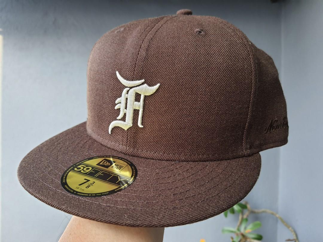 Navy素材新品 未使用 FEAR OF GOD x NEW ERA CAP 7 5/8