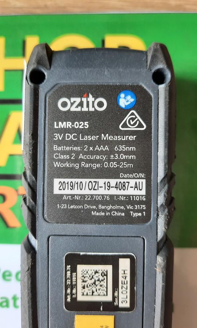 Ozito Laser Range Finder Laser Measurer, Commercial & Industrial