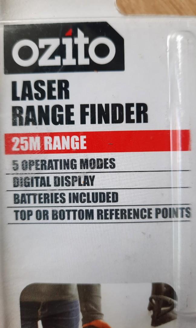 Ozito Laser Range Finder Laser Measurer, Commercial & Industrial, Construction Tools & Equipment