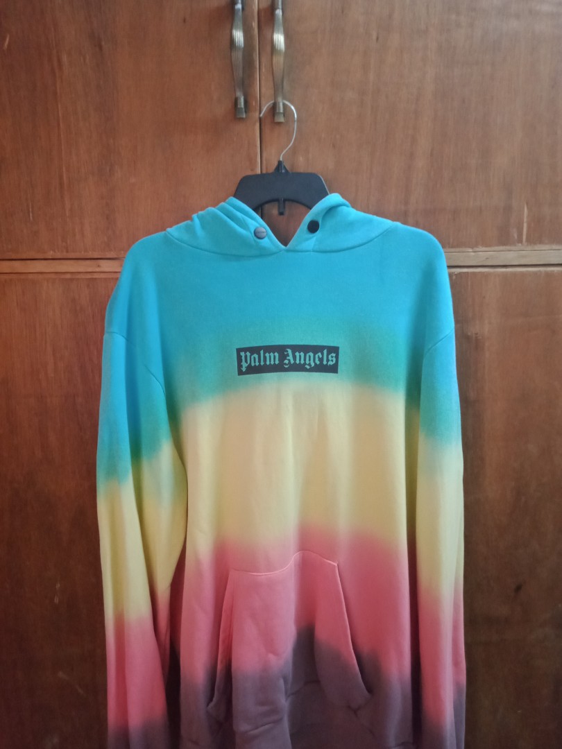 Palm angels multicolor hoodie shop