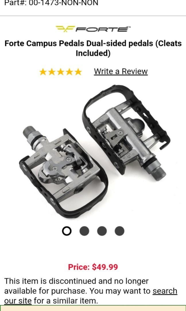 Campus pedals clearance