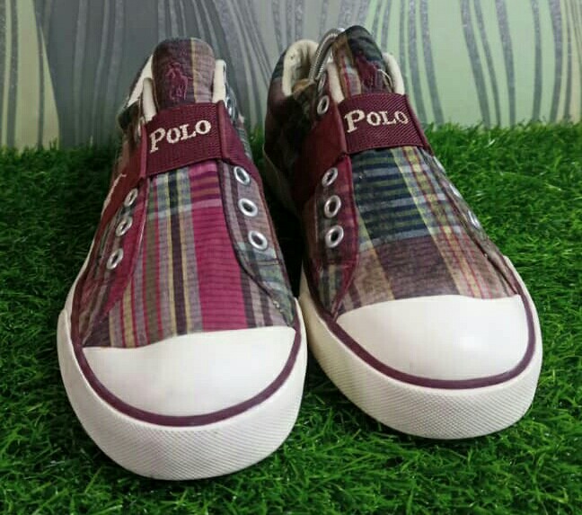 ralph lauren polo plaid shoes