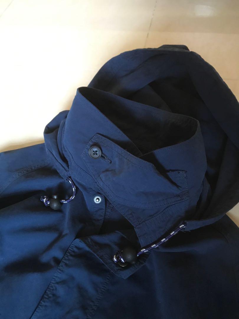 Porter classic weather smock coat navy, 男裝, 外套及戶外衣服