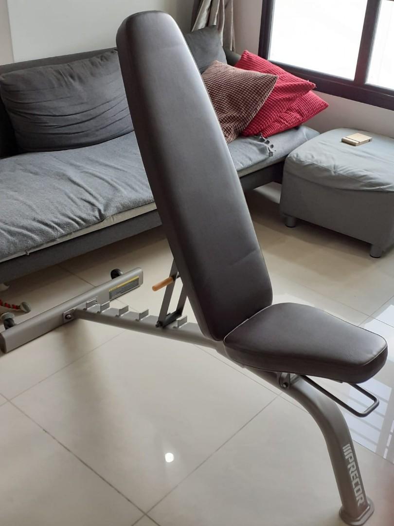 Precor 6 Position Adjustable Home Bench Sports Equipment