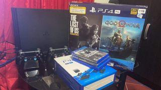 Ps4 pro 1tb sold as set