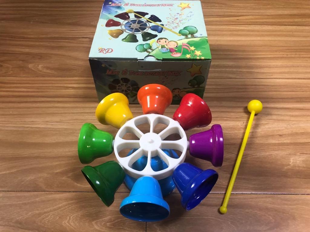 (Last set) Spinning Rainbow Musical Bells, Montessori Musical ...