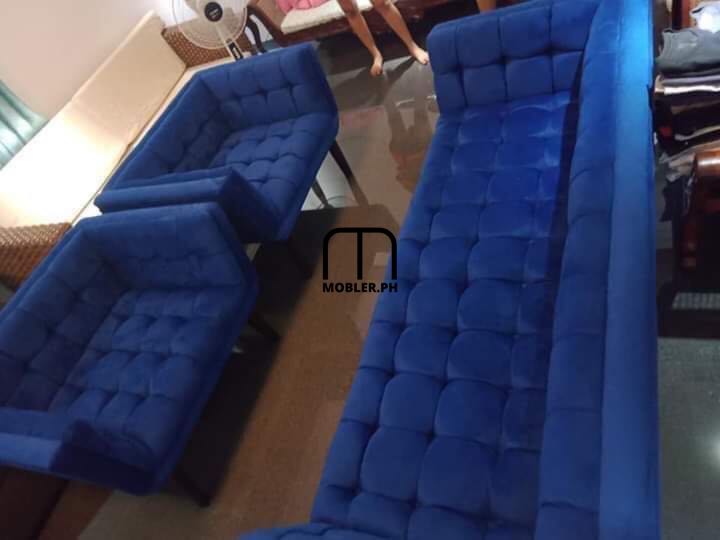 Royal Blue Sofa Set Furniture Home Living Furniture Sofas On Carousell