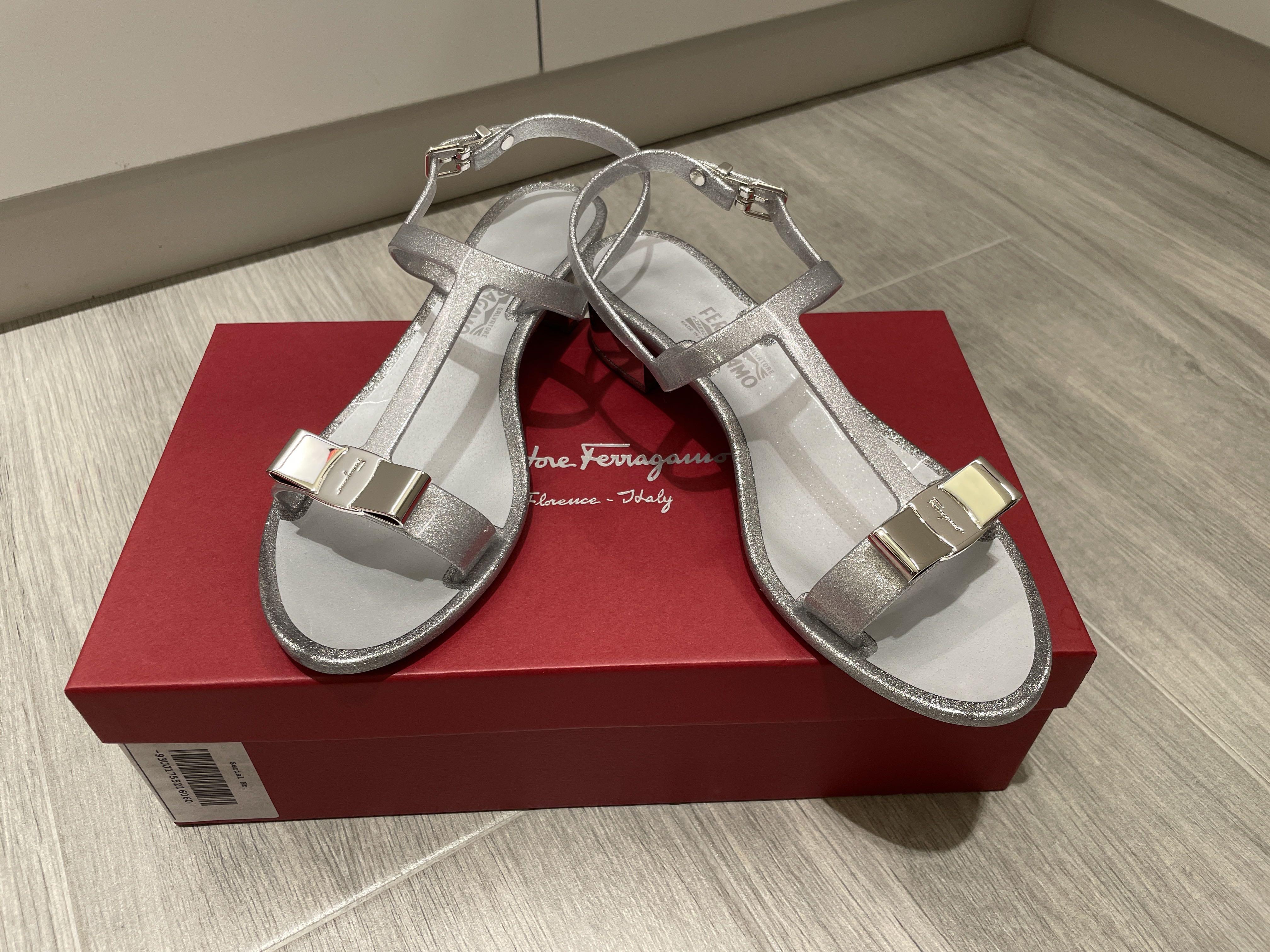 SALVATORE FERRAGAMO JELLY SANDALS Carousell