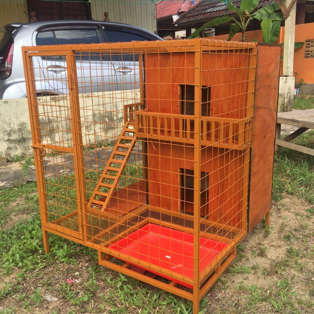 Sangkar Kucing / Haiwan, Pet Supplies, Pet Accessories on Carousell