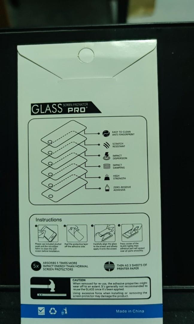 Screen protector (Category: Cases & Sleeves) located in Singapore. Submitted by kinfu97 (Listing ID 1070169113, Image 2). Description: Screen protector for mi 10t pro/mi 10t.