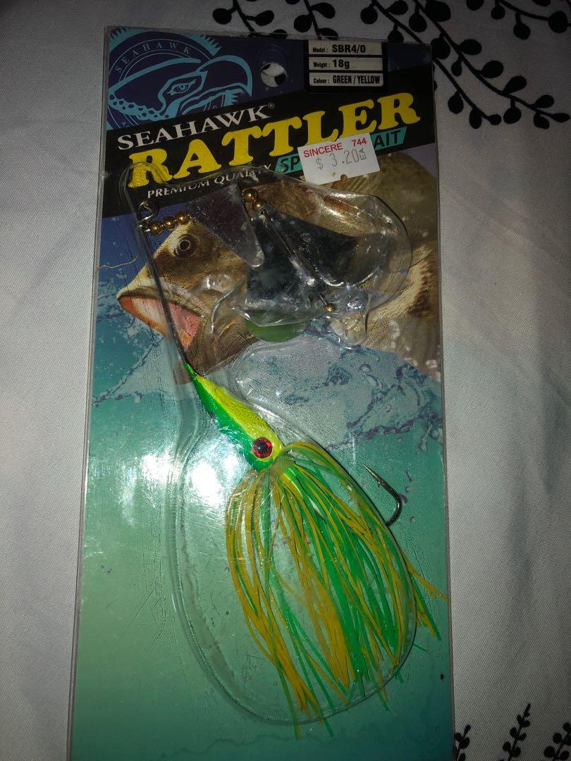 Seahawk Spinner Bait Lures - Rattler Spinner Bait Lures