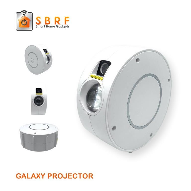 Smart WiFi Galaxy Projector (Category: Projectors) located in Marikina City. Submitted by sbrfsmartgadgets (Listing ID 1070251355, Image 3). Description: Smart WiFi Galaxy Projector - Smart Life and Tuya APP compatible - Create your own Aurora and Stars lighting effects - Set timers and Schedule operations - Wireless 2.4GHz (b/g/n) .