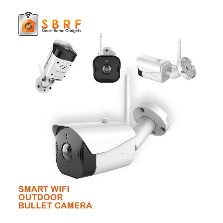 Smart WiFi Outdoor Camera (Category: Security Systems & CCTV Cameras) located in Marikina City. Submitted by sbrfsmartgadgets (Listing ID 1070250816, Image 2). Description: Outdoor Camera Wired - Smart Life and Tuya APP compatible - 2MP 1080P Camera (IR LED for Night Recording and Viewing) - WATERPROOF IP65 Rating - Built-in antenna - Unique Modern Design - With built-in adjustable mount - Wireless 2.4GHz (b/g/n) - Supports 2-Way Audio. You can s
