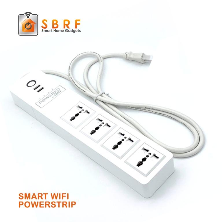 Smart WiFi Universal Power Strip (Category: Electrical, Adaptors & Sockets) located in Marikina City. Submitted by sbrfsmartgadgets (Listing ID 239366193, Image 2). Description: Smart WiFi Universal Power Strip - Smart Life and Tuya APP compatible - Compatible with 3rd Party Automation APP like IFTTT (If-This-Then-That) - Built-in fuse and made with fire-resistant materials - Wireless 2.4GHz (b/g/n) - Control each socket individually and the USB 