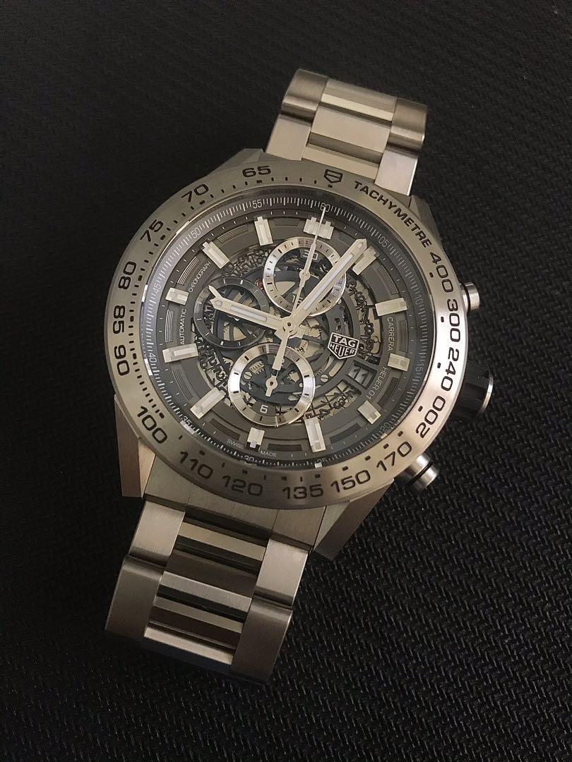 Tag heuer best sale grey phantom titanium