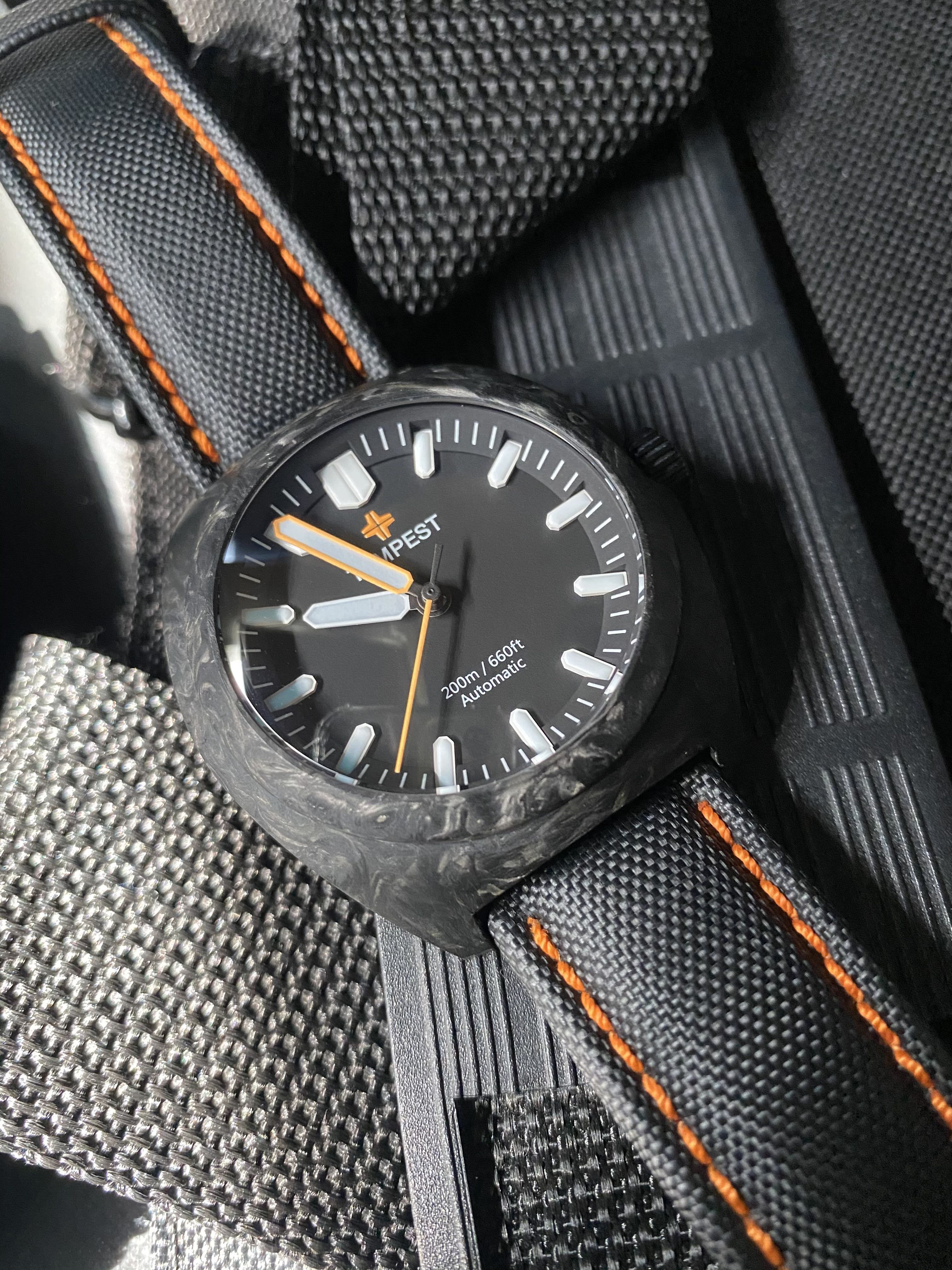 Forged carbon watch deals