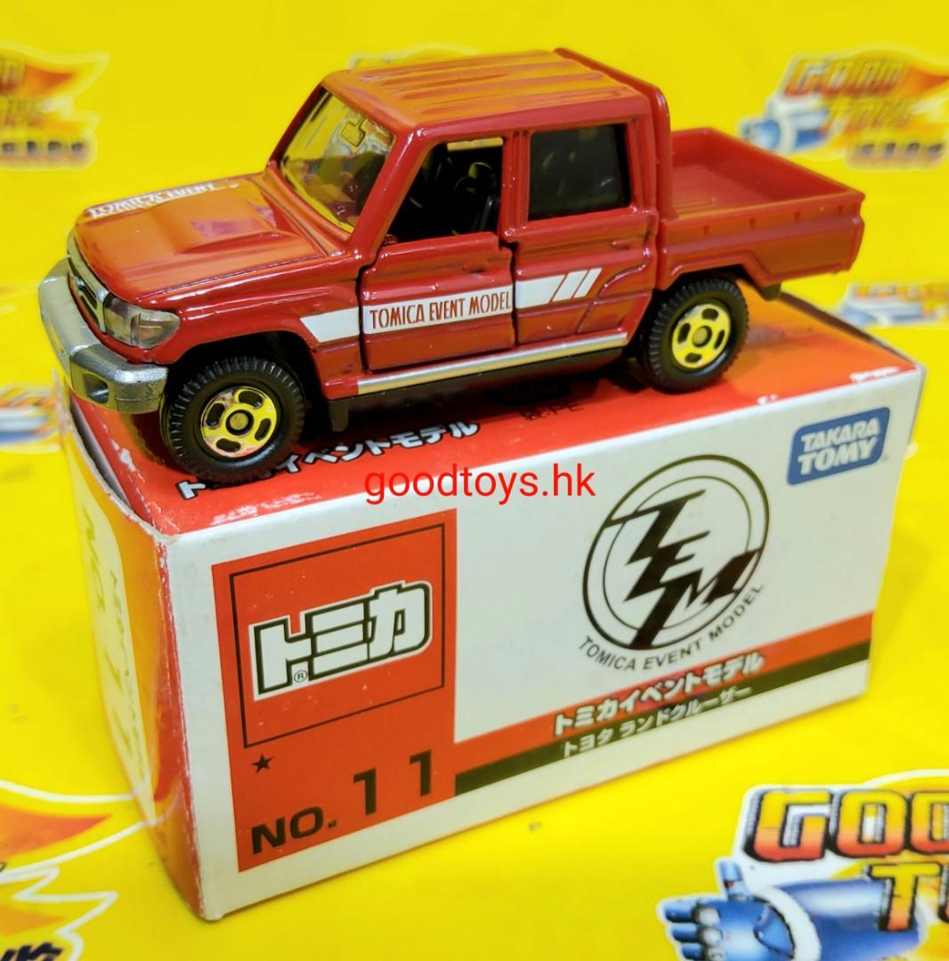 中古品takara Tomy 合金車仔tomica Event Model No 11 豐田toyota Land Cruiser 會場限定版 玩具 遊戲類 玩具 Carousell