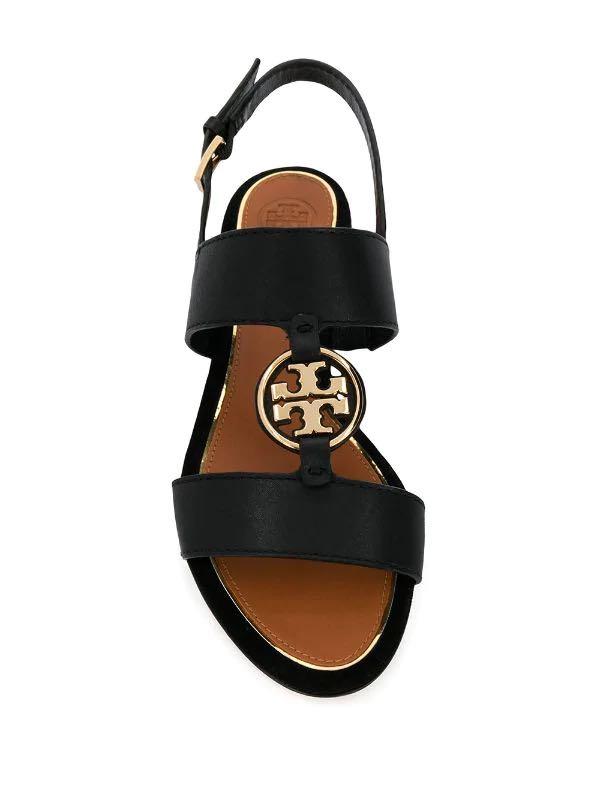 Tory burch metal clearance miller two band sandal
