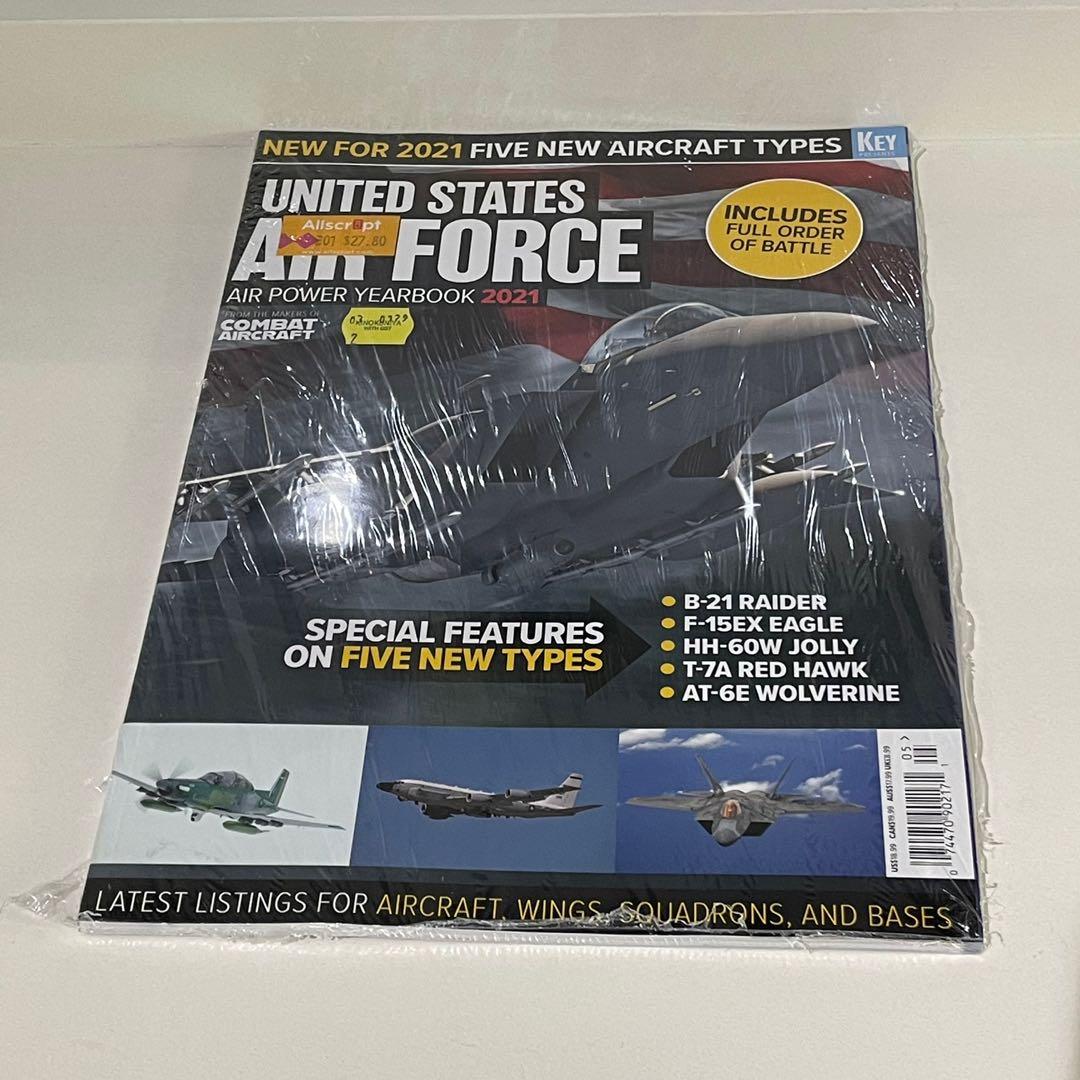 United States Air Force Air Power Yearbook 2021, Hobbies & Toys, Books