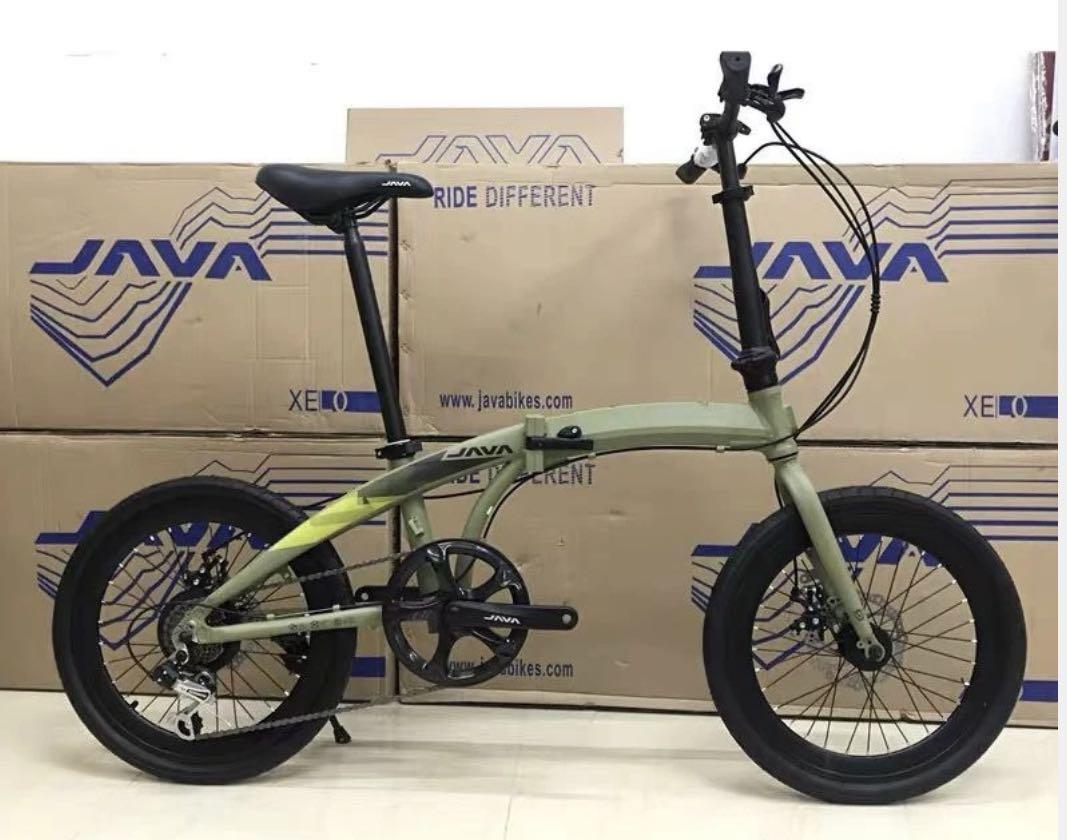 Upgraded Java Zelo 20 inch folding bike, Sports Equipment, Bicycles & Parts, Bicycles on Carousell