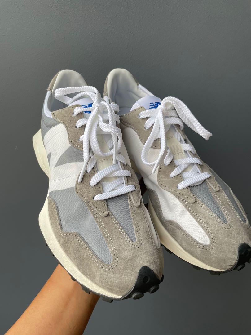 USED> New balance 327 grey_No box/US9/$100, Men's Fashion, Footwear,  Sneakers on Carousell