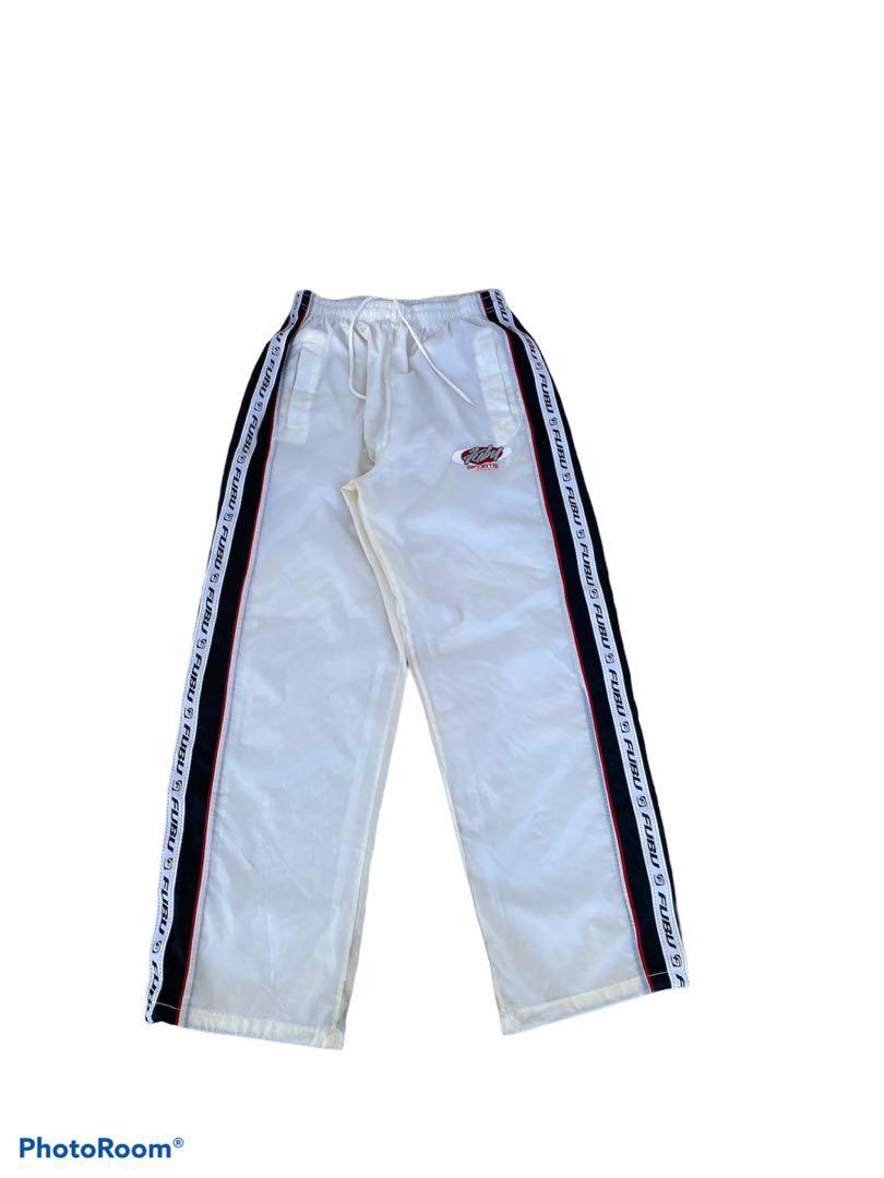 Vintage Fubu Side Tape Track Pants
