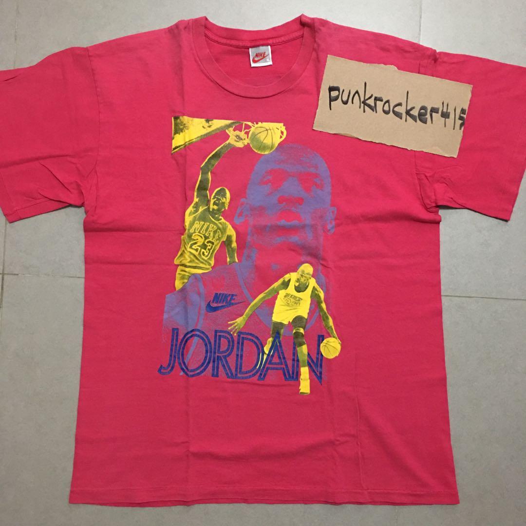 Vintage air jordan t shirt on sale