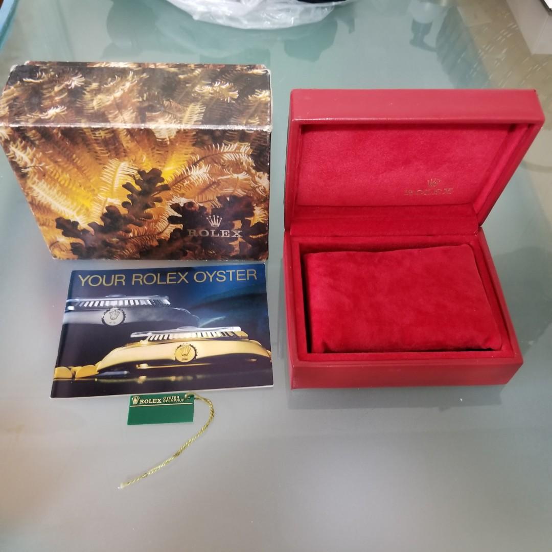 Vintage rolex box top