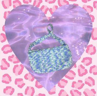 ✨y2k✨handmade crochet shoulder bag