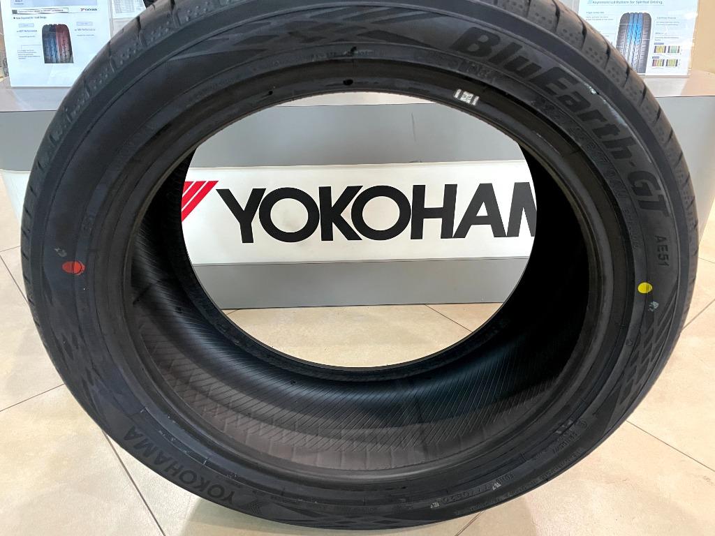 Yokohama BluEarth GT AE51, Car Accessories, Tyres & Rims on Carousell