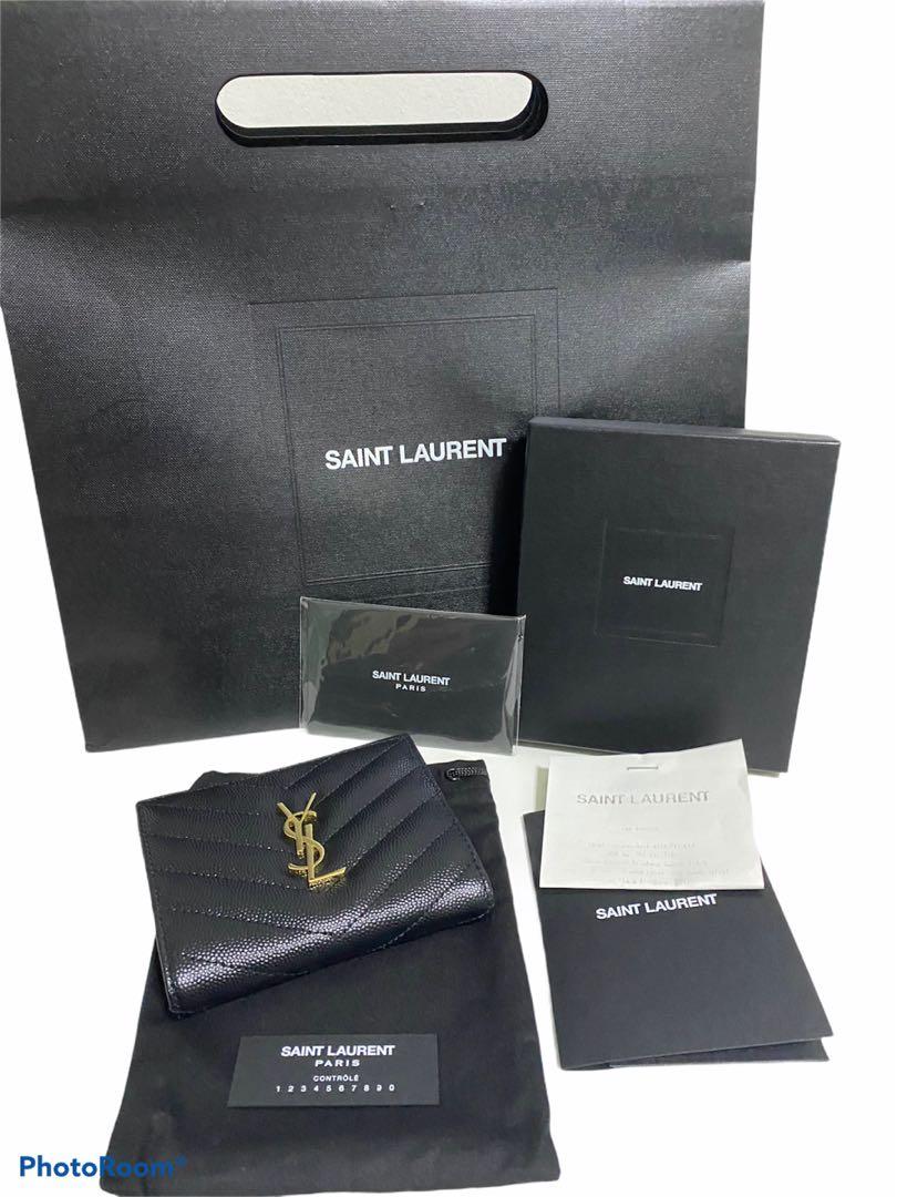 SAINT LAURENT Monogram Small Wallet – Collections Couture