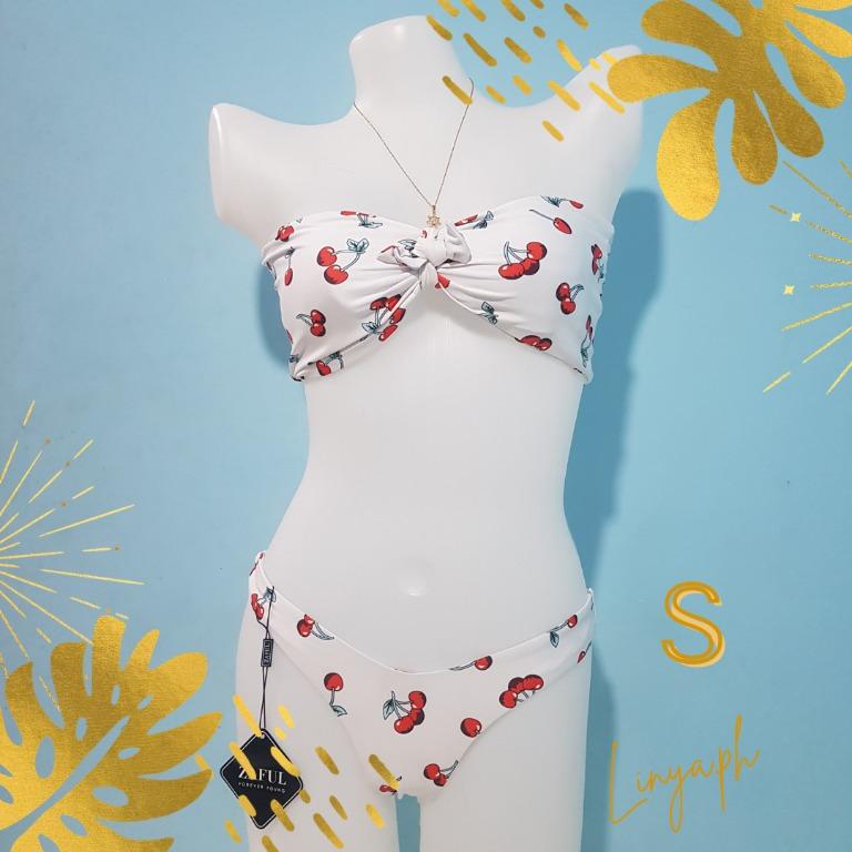 Cherry swimsuit two piece clearance