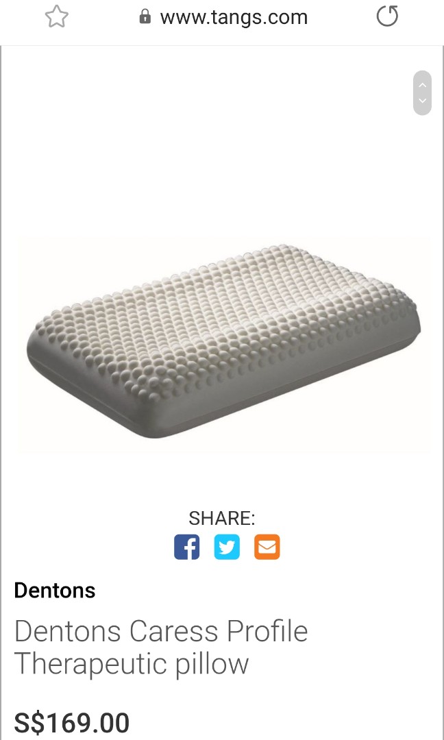 dentons multi profile pillow