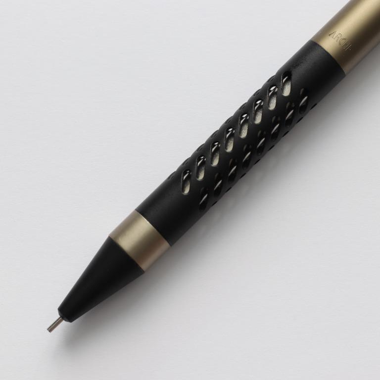 サクラクレパス シャープペン ARCHI YS3000 ゴールド×ブラック 0.5
