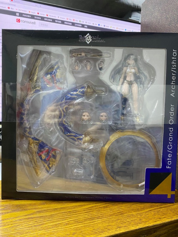全新 千值練 Fate Grand Order 4吋 弓兵 archer Ishtar 伊絲塔 FGO, 興趣及遊戲, 玩具 & 遊戲類 ...