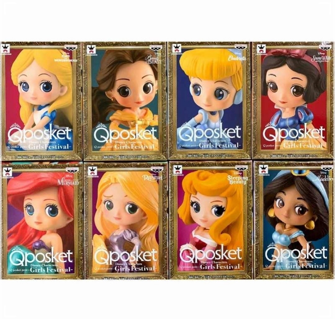 全新Banpresto 日版Q posket qposket Petit Disney 迪士尼公主