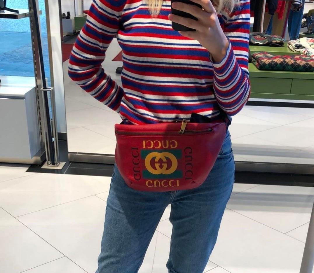Gucci belt bag hot sale outlet
