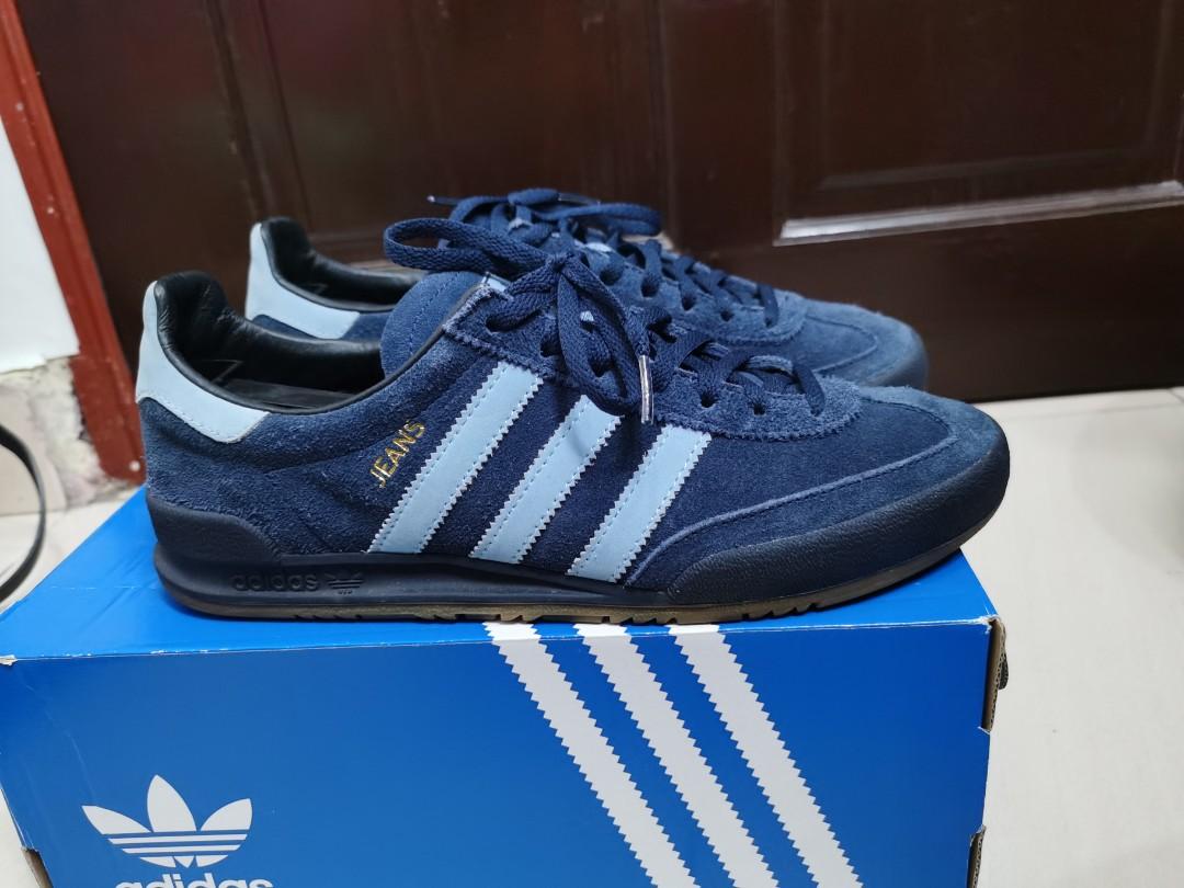 Adidas jeans navy blue online