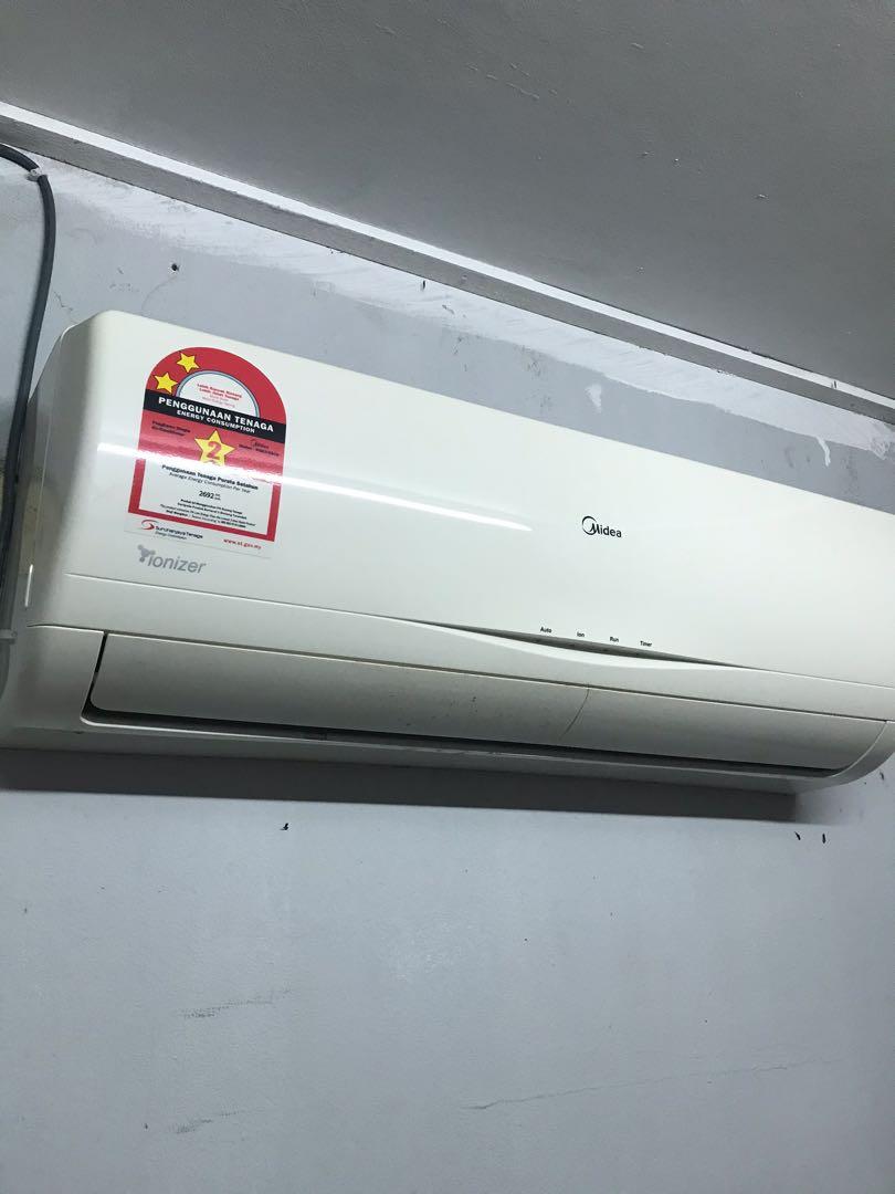 Aircond 1hp Midea Home Furniture Others On Carousell