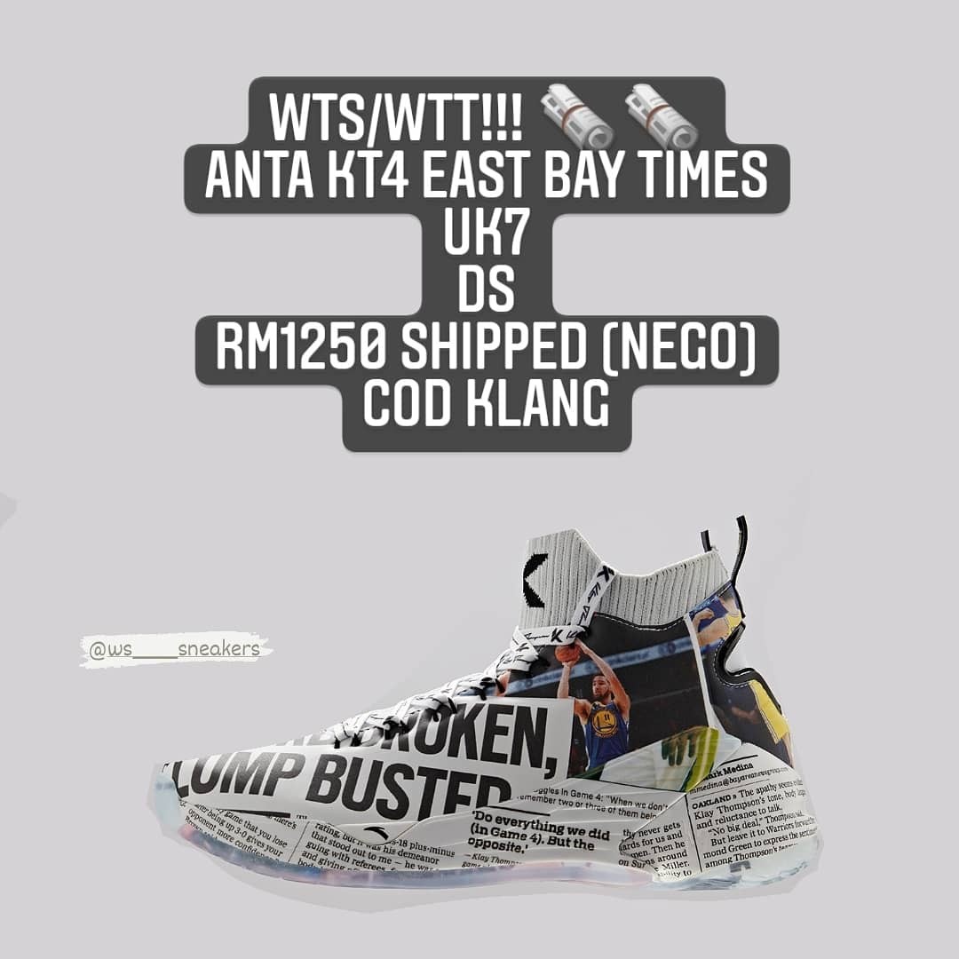 Anta kt4 on sale east bay times