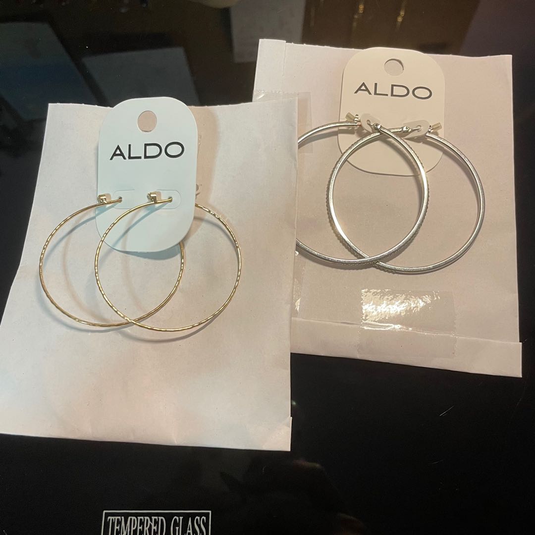 AUTHENTIC Aldo Hoop Earrings Bundle Women s Fashion Jewelry
