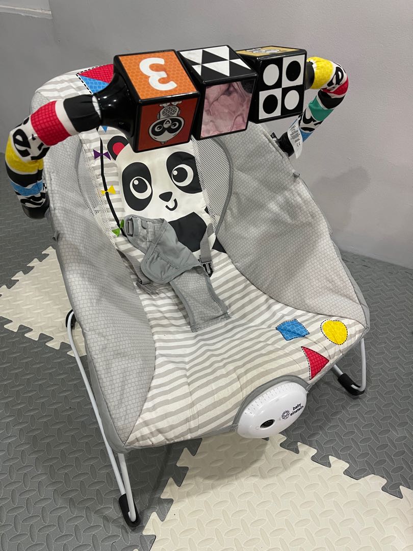 Baby einstein more to see high contrast bouncer deals