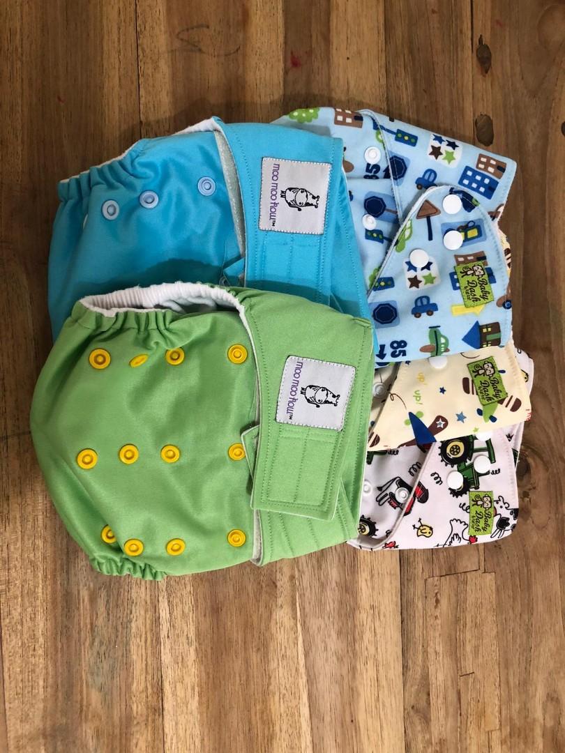 Bamboo diapers and diapers wraps, Babies & Kids, Nursing & Feeding on