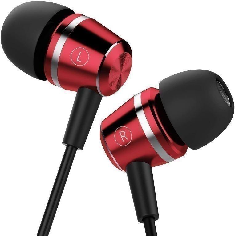Blukar Earphones In Ear Headphones Earphones with High Sensitivity Microphone Noise Isolating High Definition Pure Sound for iPhone iPod iPad