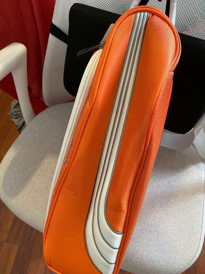 BNWT Puma golf shoe bag in orange colour. Sports Equipment