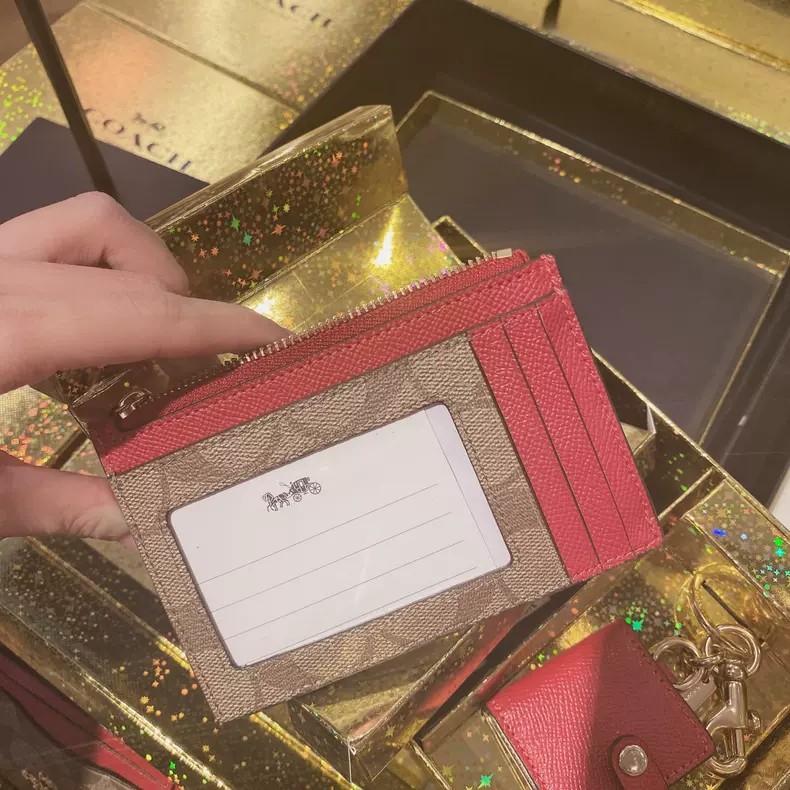 Boxed Xl Mini Skinny Id Case And Picture Bag Charm Set In Signature Canvas Women s Fashion Bags Wallets Purses Pouches on Carousell
