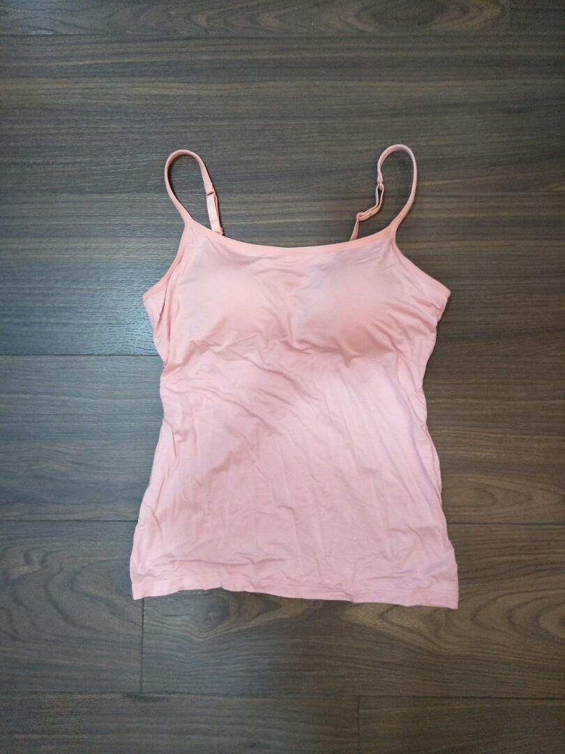 pink spaghetti strap top