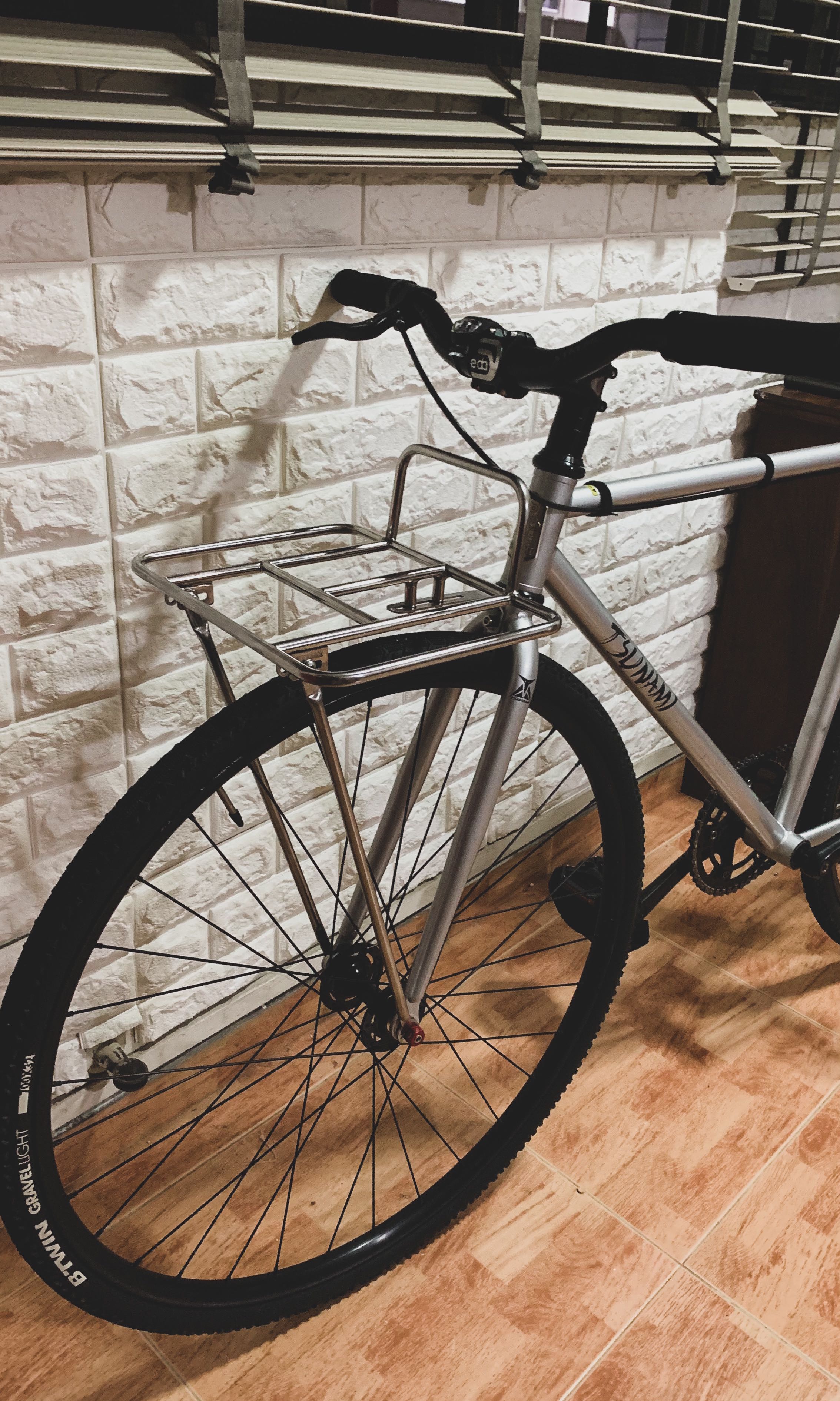 Fixie front rack store